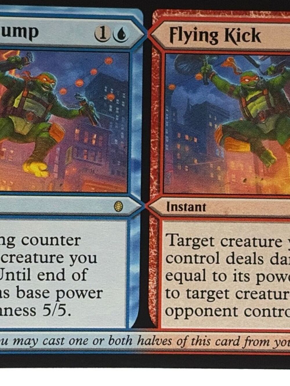 Double Jump Flying Kick Commander: Teenage Mutant Ninja Turtles Regular